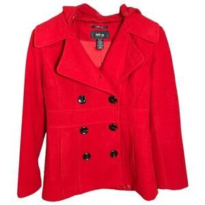 Style&co Red Hoodie Peacoat Size Small Petite